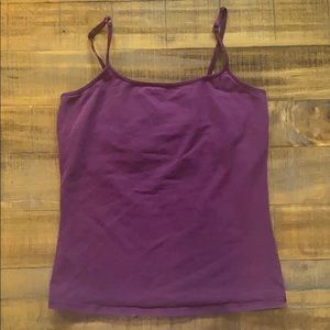 Maroon cami tank